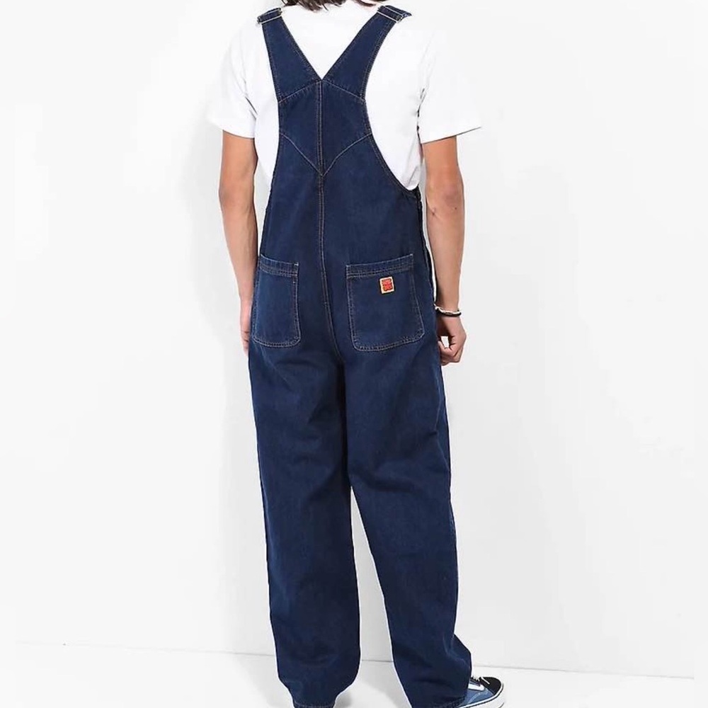 Empyre Loose Fit Evening Skate Men's Dark Blue Denim Overalls